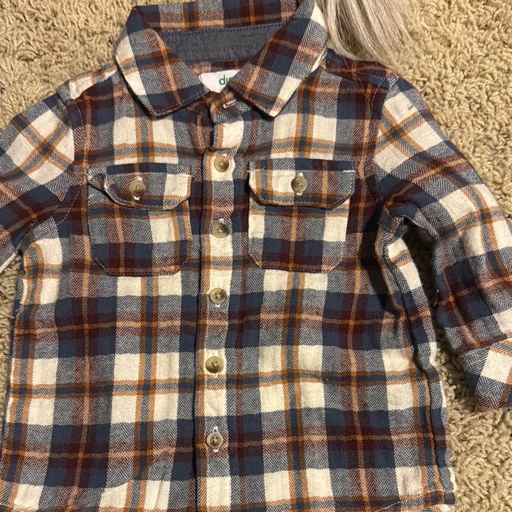 Plaid Kids Shirt